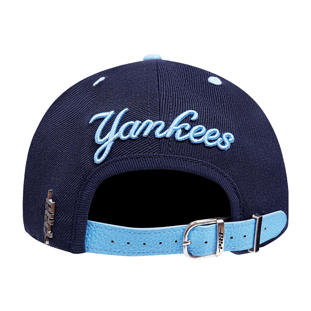 MLB NEW YORK YANKEES BLUEBERRY 2 TONE LOGO STRAPBACK (MIDNIGHT NAVY/ UNIVERSITY BLUE)