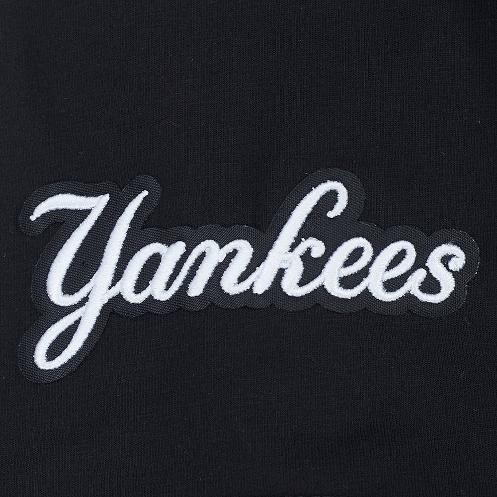 MLB NEW YORK YANKEES CLASSIC CHENILLE WOMEN'S BODYCON DRESS (BLACK)