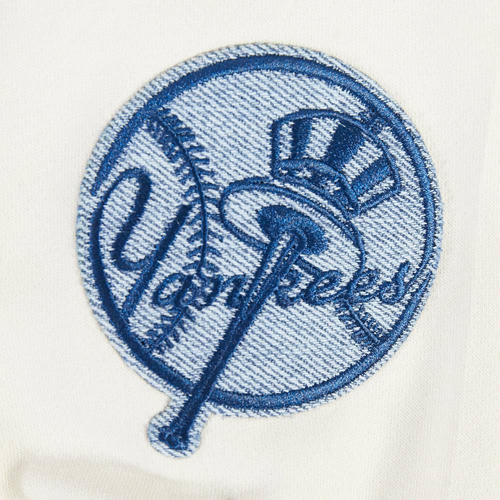 NEW YORK YANKEES VARSITY BLUES BIG BOY'S FLEECE PO HOODIE (LINEN)