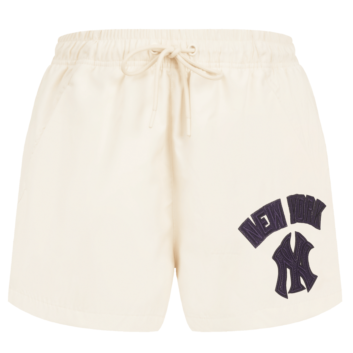 MLB NEW YORK YANKEES TRIPLE TONAL W WOVEN WOMEN'S SHORT (EGGSHELL)