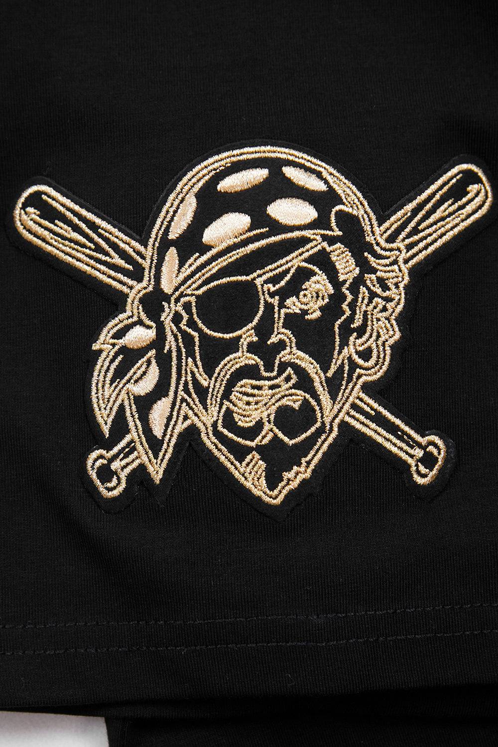MLB PITTSBURGH PIRATES BLACK & GOLD MEN'S SJ TOP (BLACK)