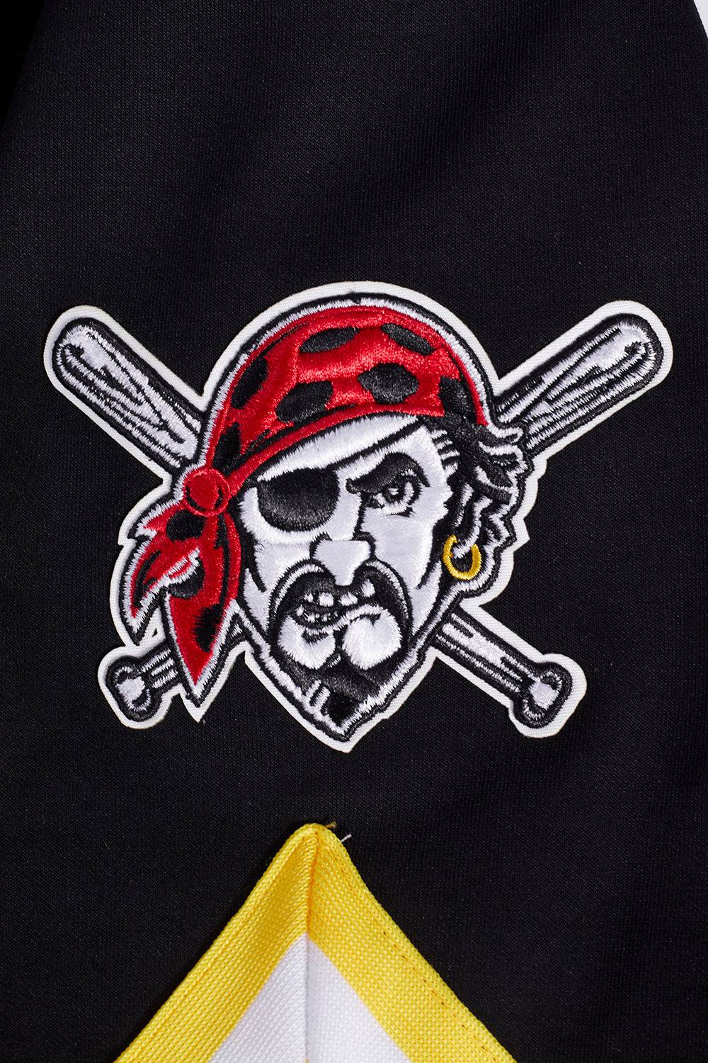 CHAQUETA DE CALENTAMIENTO CLÁSICA PARA HOMBRE MLB PITTSBURGH PIRATES (NEGRA/AMARILLA)