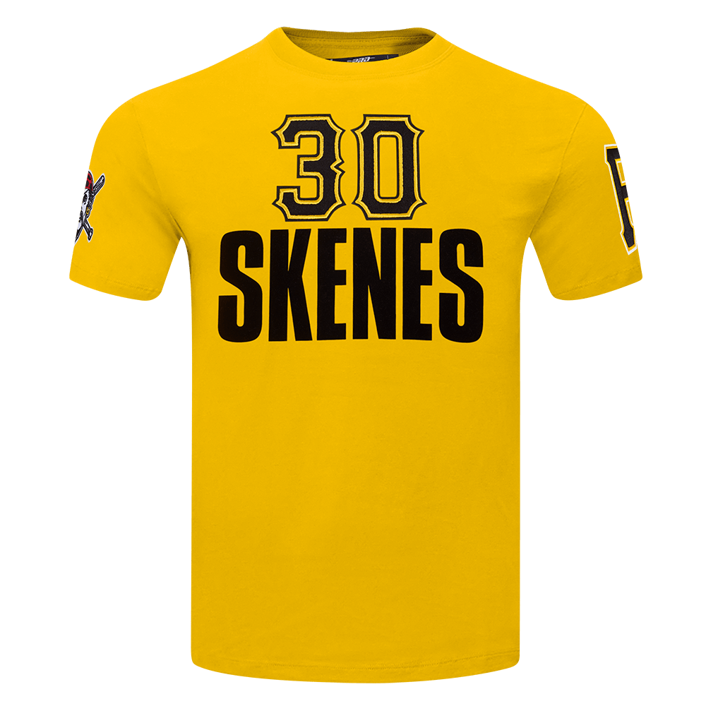 MLB PITTSBURGH PIRATES PAUL SKENES #30 CLASSIC MEN'S SJ TEE (YELLOW)