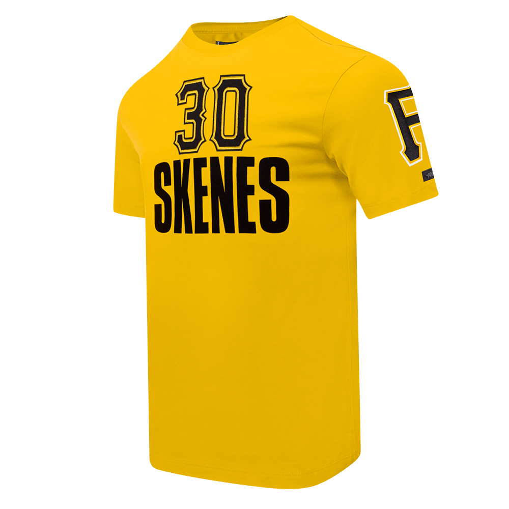 MLB PITTSBURGH PIRATES PAUL SKENES #30 CLASSIC MEN'S SJ TEE (YELLOW)