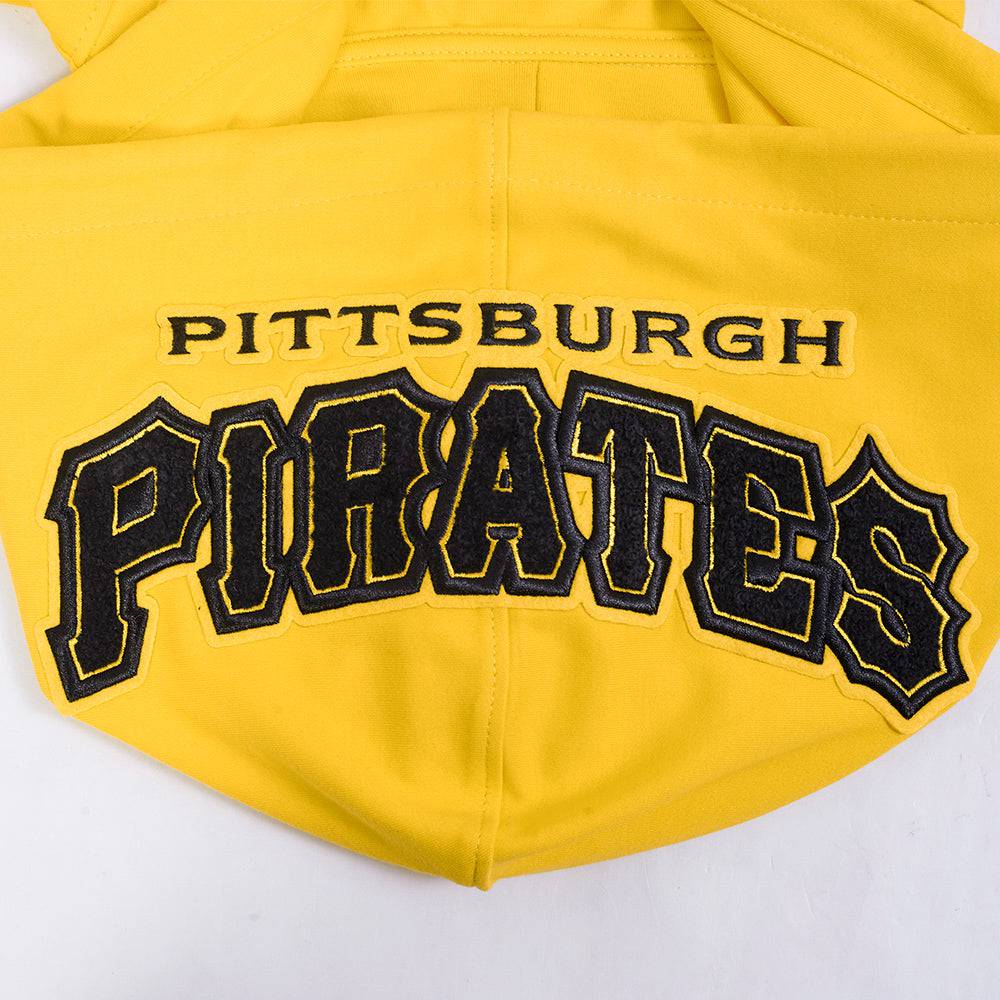 MLB PITTSBURGH PIRATES PAUL SKENES #30 CLASSIC MEN'S SHORT SLEEVE PULLOVER HOODIE (YELLOW/BLACK)