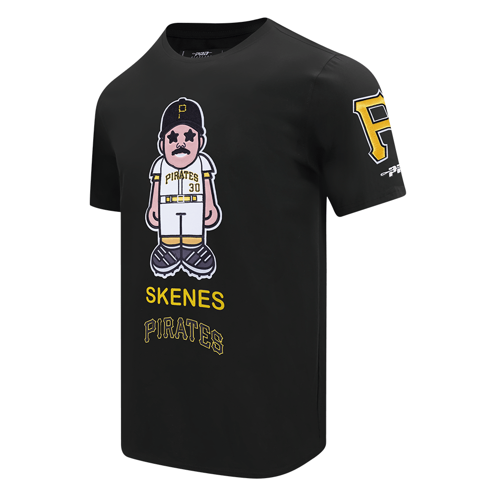 MLB PITTSBURGH PIRATES PAUL SKENES #30 AVATAR SINGLE JERSEY MEN'S TOP (BLACK)