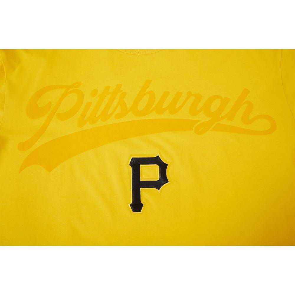 MLB PITTSBURGH PIRATES LIVING LARGE MEN'S CJ DROP SHOULDER TEE (YELLOW)