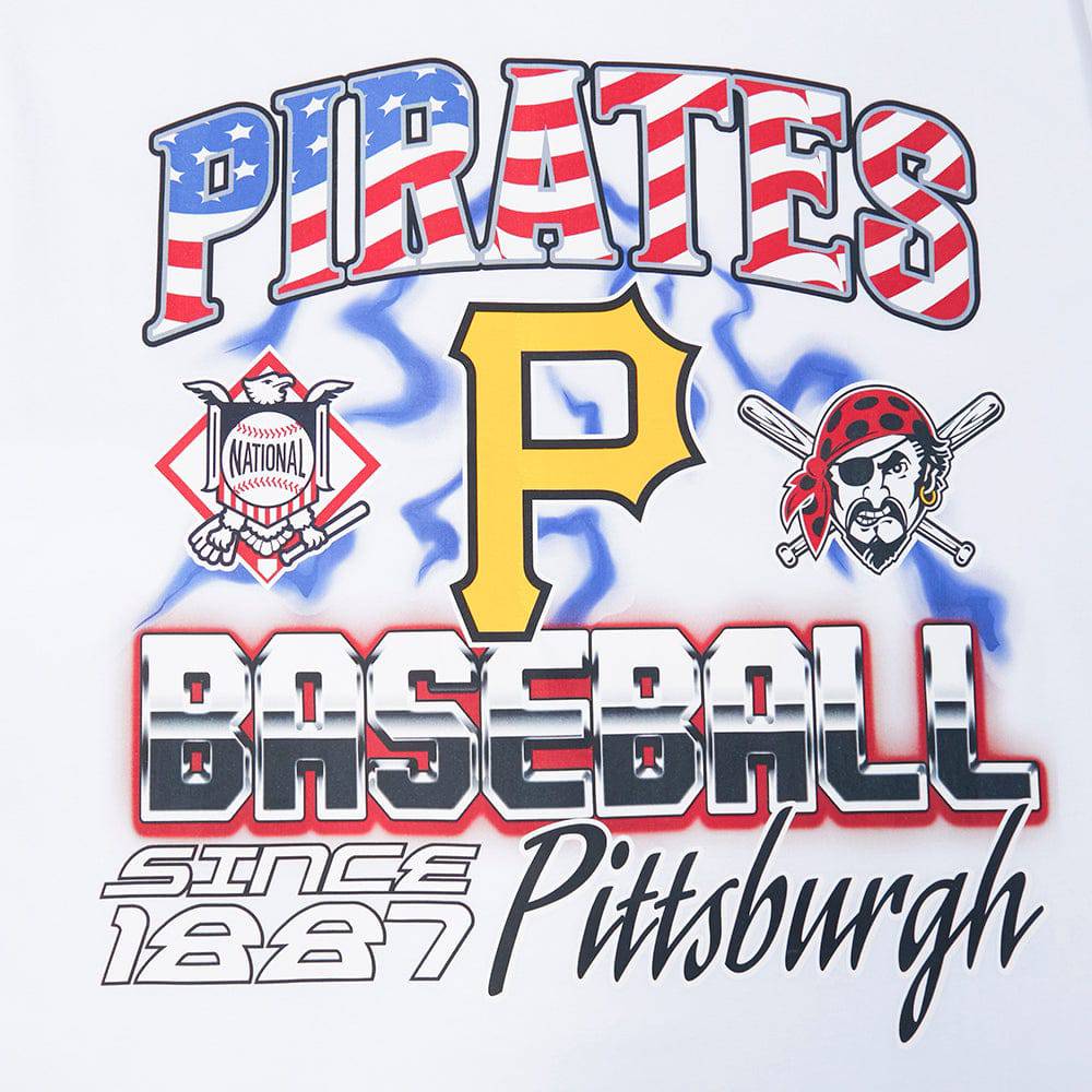 MLB PITTSBURGH PIRATES VICTORY MEN'S S/S TEE (WHITE)