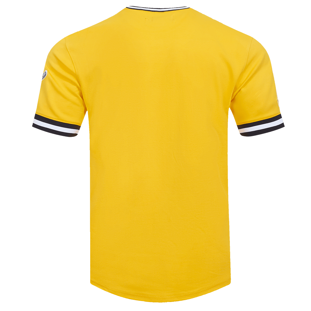MLB PITTSBURGH PIRATES CLASSIC MEN'S CHENILLE DK TEE (YELLOW)
