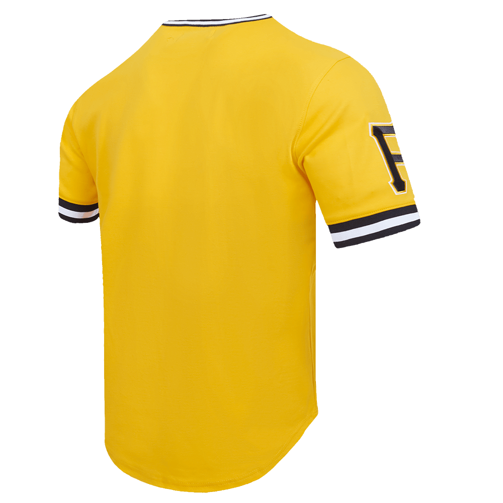 MLB PITTSBURGH PIRATES CLASSIC MEN'S CHENILLE DK TEE (YELLOW)