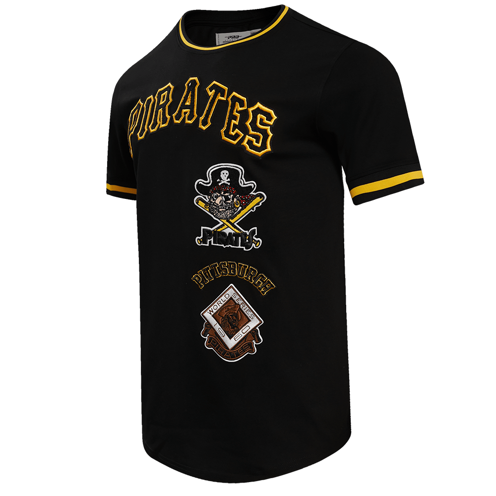 MLB PITTSBURGH PIRATES RETRO CLASSIC MEN'S TOP (BLACK/YELLOW)
