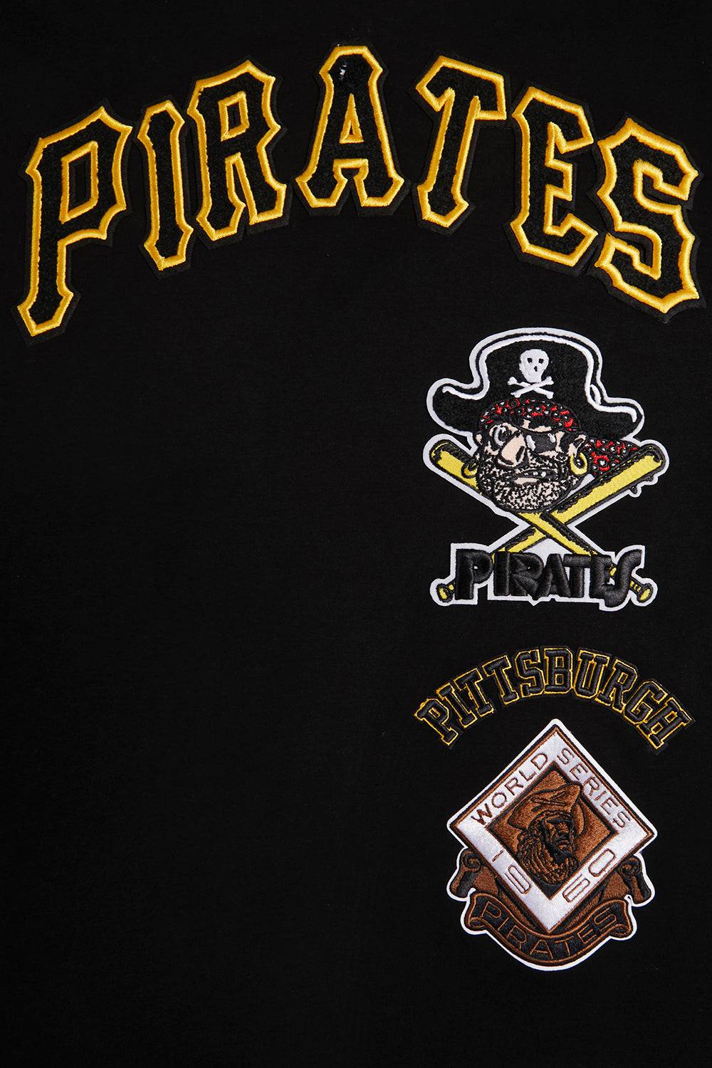 MLB PITTSBURGH PIRATES RETRO CLASSIC MEN'S TOP (BLACK/YELLOW)
