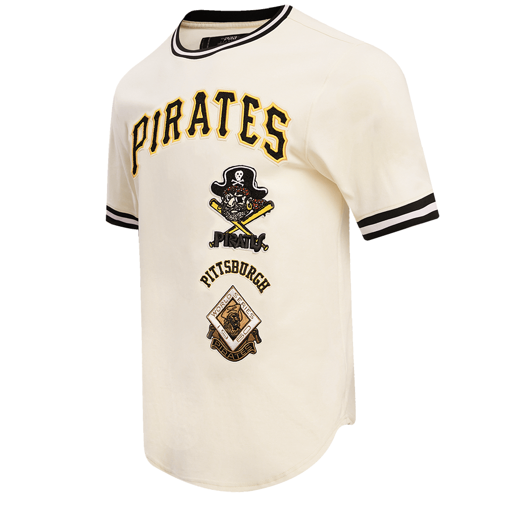 MLB PITTSBURGH PIRATES RETRO CLASSIC MEN'S TOP (EGGSHELL/ BLACK)