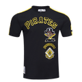 MLB PITTSBURGH PIRATES RETRO CLASSIC MEN'S STRIPED TOP (BLACK/YELLOW)