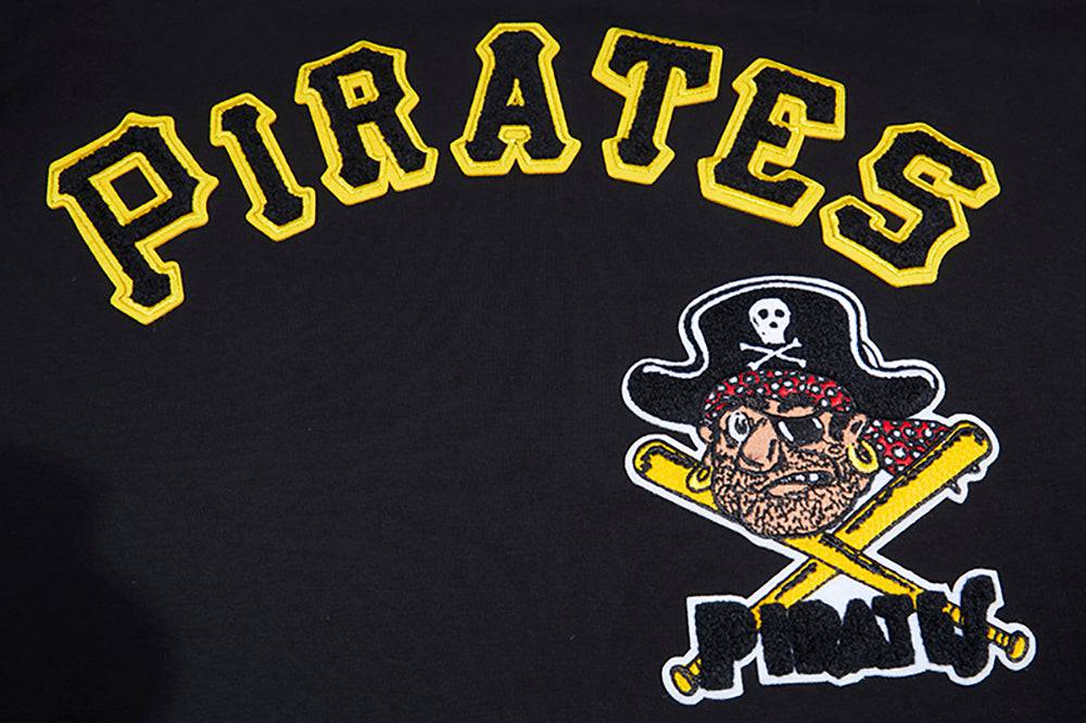 MLB PITTSBURGH PIRATES RETRO CLASSIC MEN'S STRIPED TOP (BLACK/YELLOW)