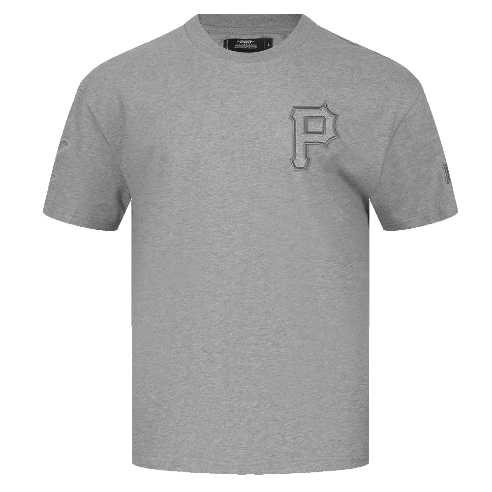 MLB PITTSBURGH PIRATES NEUTRAL MEN'S DROP SHOULDER TOP (DARK HEATHER GRAY)