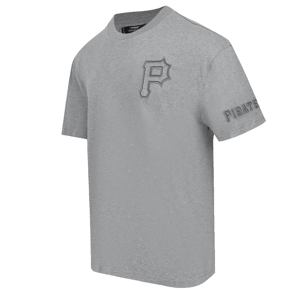 MLB PITTSBURGH PIRATES NEUTRAL MEN'S DROP SHOULDER TOP (DARK HEATHER GRAY)