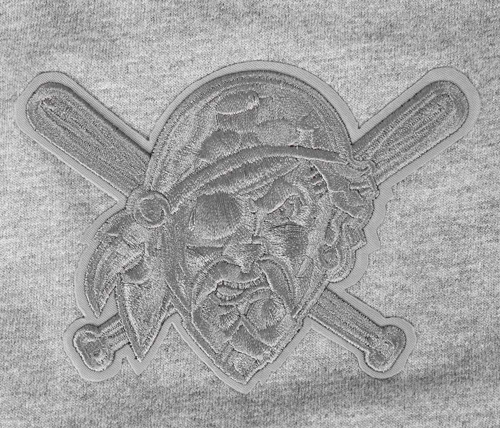 MLB PITTSBURGH PIRATES NEUTRAL MEN'S DROP SHOULDER TOP (DARK HEATHER GRAY)