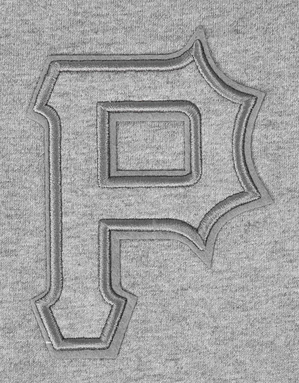 MLB PITTSBURGH PIRATES NEUTRAL MEN'S DROP SHOULDER TOP (DARK HEATHER GRAY)