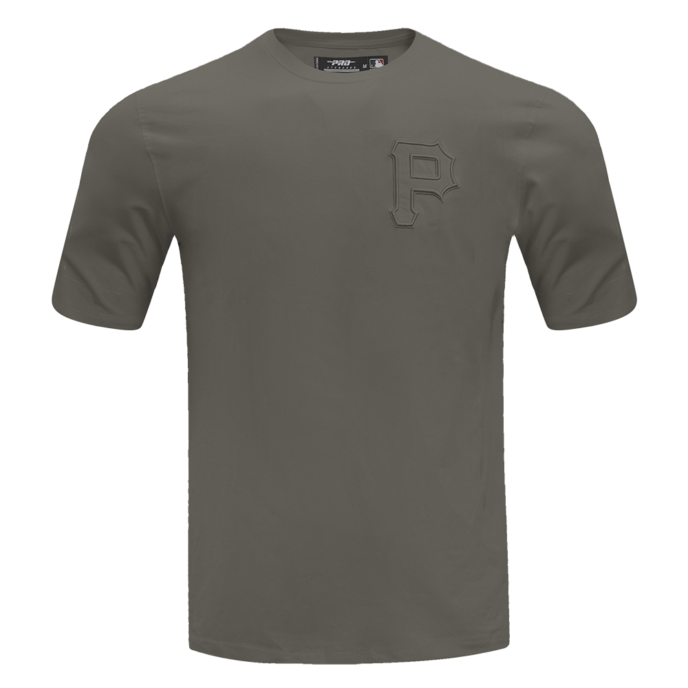 MLB PITTSBURGH PIRATES NEUTRAL MEN'S DROP SHOULDER TOP (DARK TAUPE)