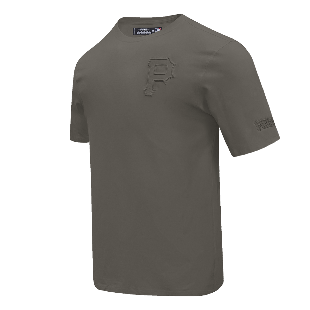 MLB PITTSBURGH PIRATES NEUTRAL MEN'S DROP SHOULDER TOP (DARK TAUPE)