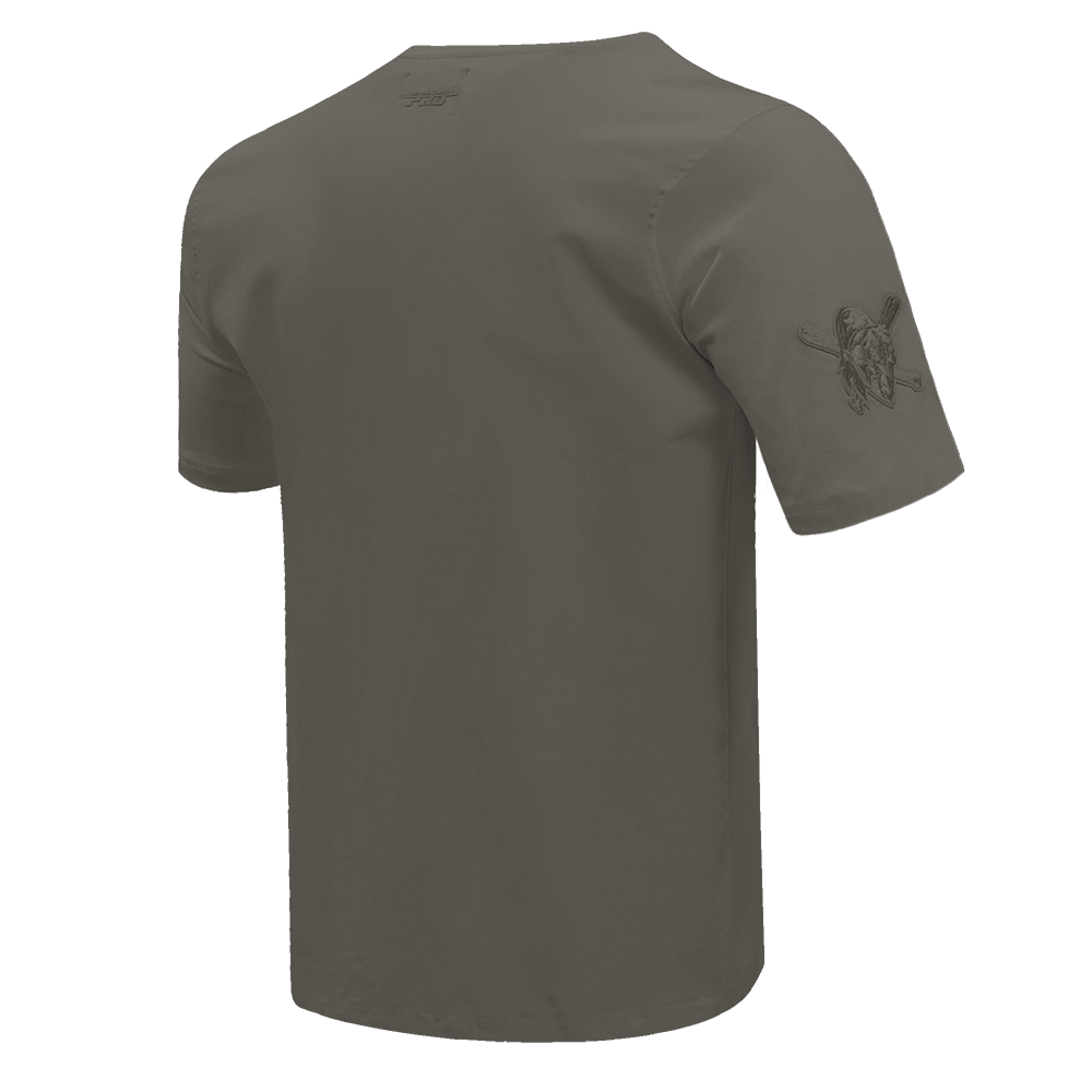 MLB PITTSBURGH PIRATES NEUTRAL MEN'S DROP SHOULDER TOP (DARK TAUPE)