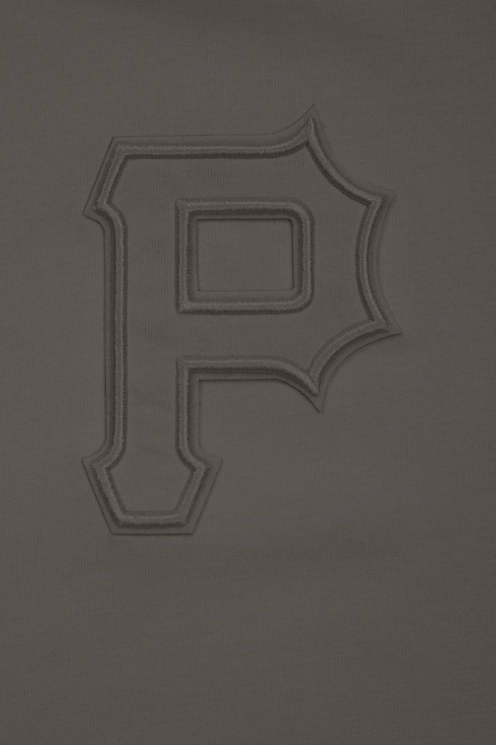 MLB PITTSBURGH PIRATES NEUTRAL MEN'S DROP SHOULDER TOP (DARK TAUPE)