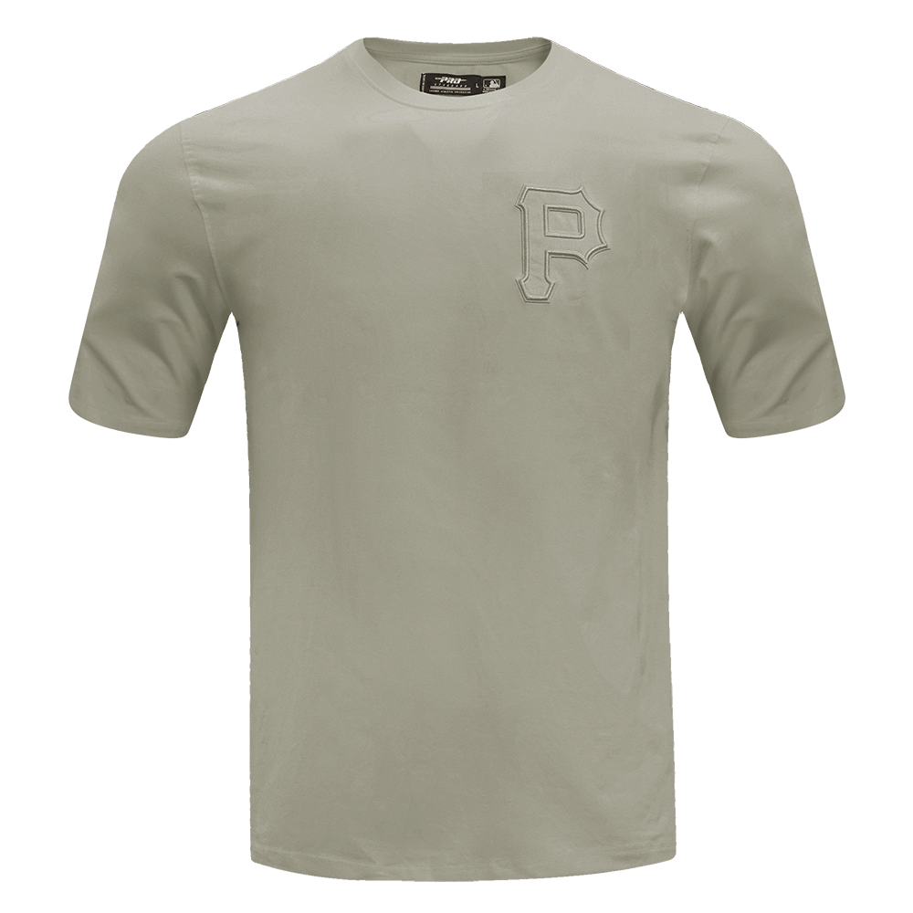 MLB PITTSBURGH PIRATES NEUTRAL MEN'S DROP SHOULDER TOP (TAUPE)