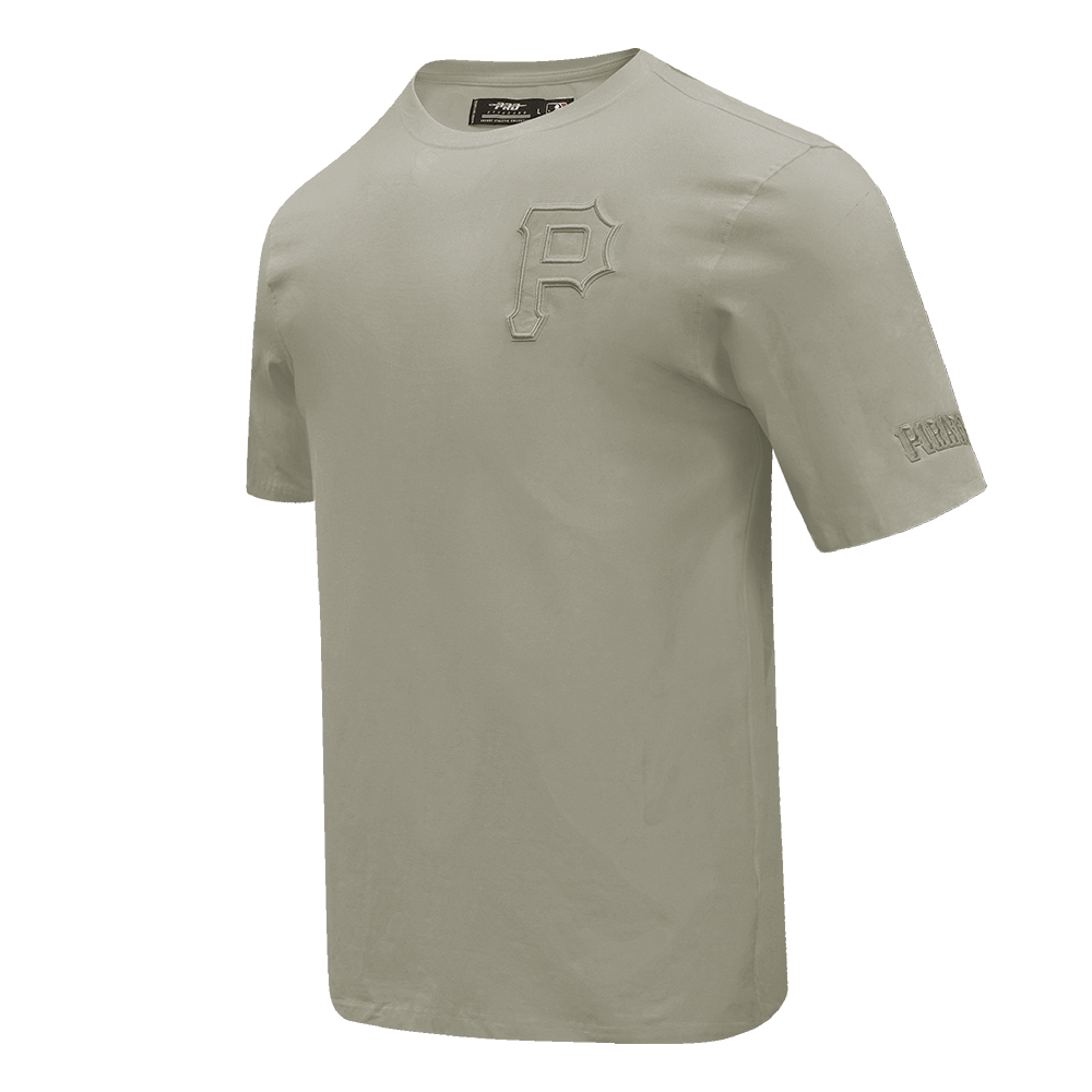 MLB PITTSBURGH PIRATES NEUTRAL MEN'S DROP SHOULDER TOP (TAUPE)