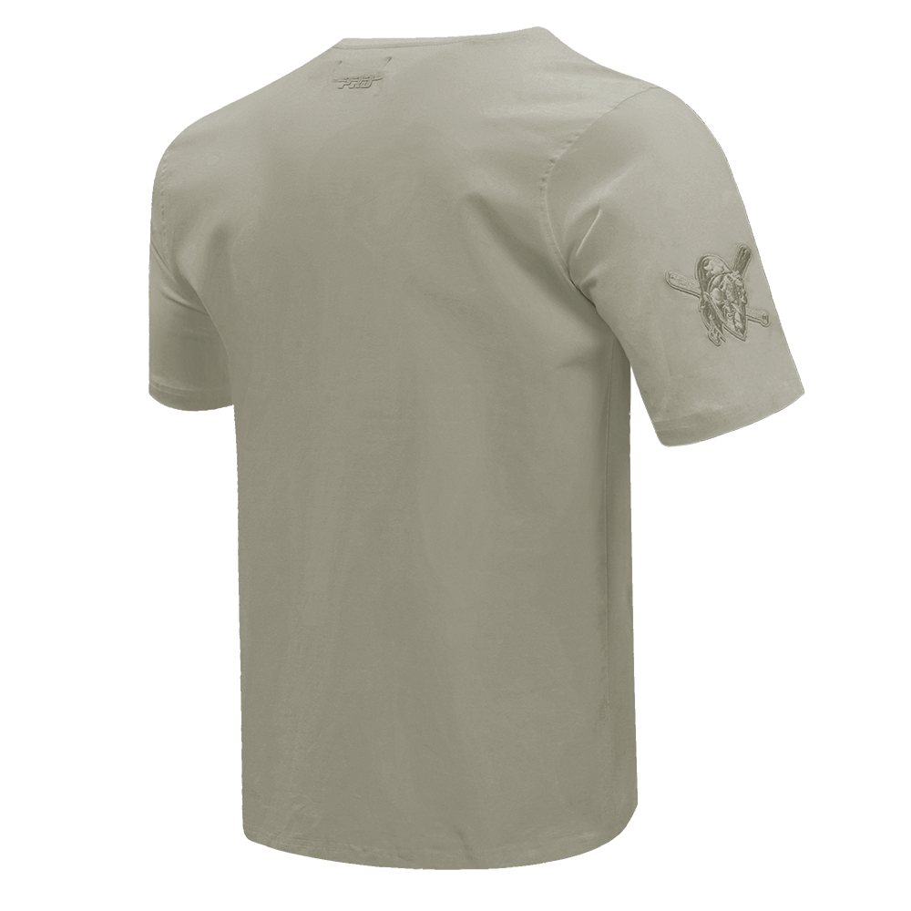 MLB PITTSBURGH PIRATES NEUTRAL MEN'S DROP SHOULDER TOP (TAUPE)