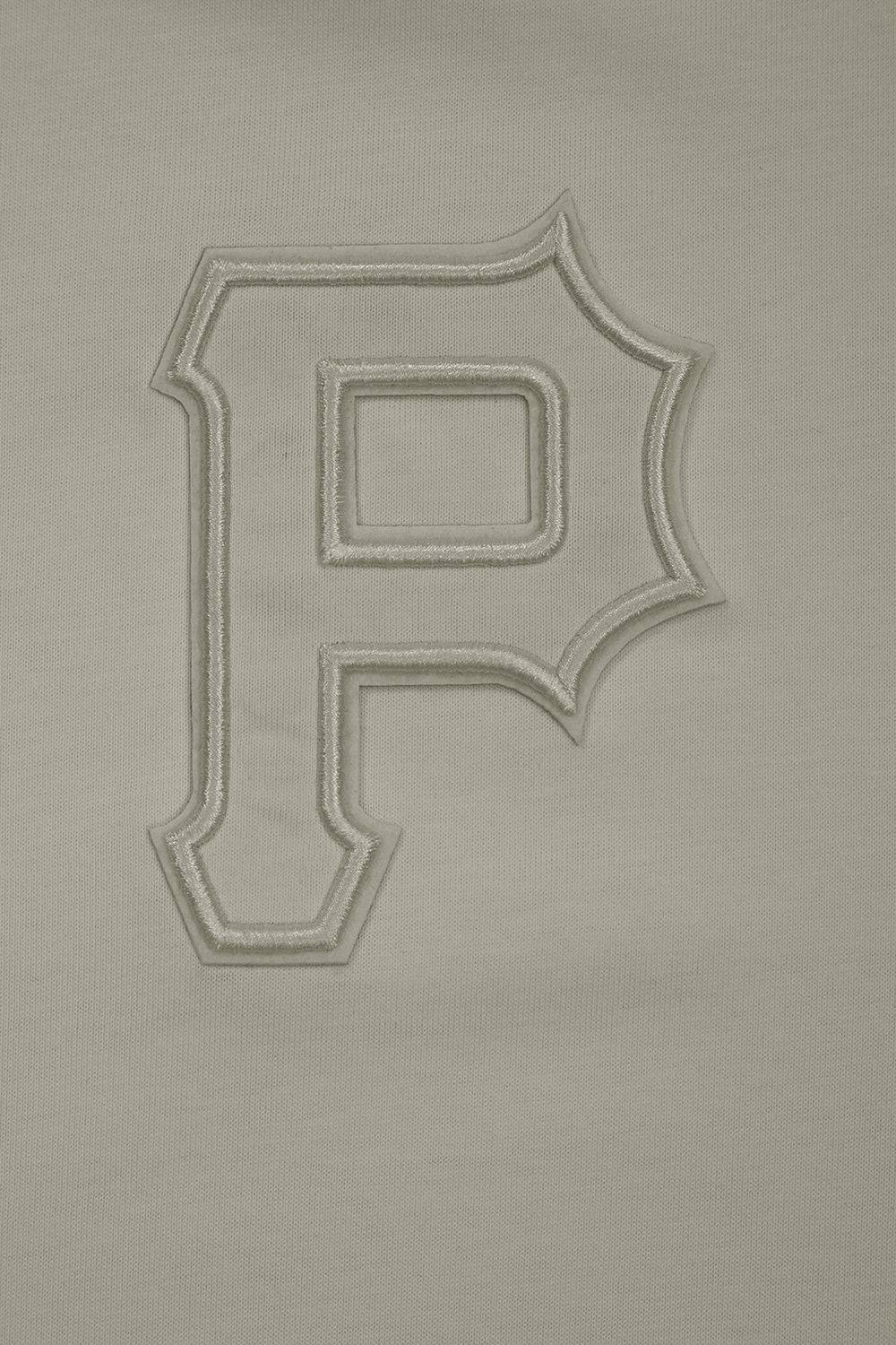 MLB PITTSBURGH PIRATES NEUTRAL MEN'S DROP SHOULDER TOP (TAUPE)