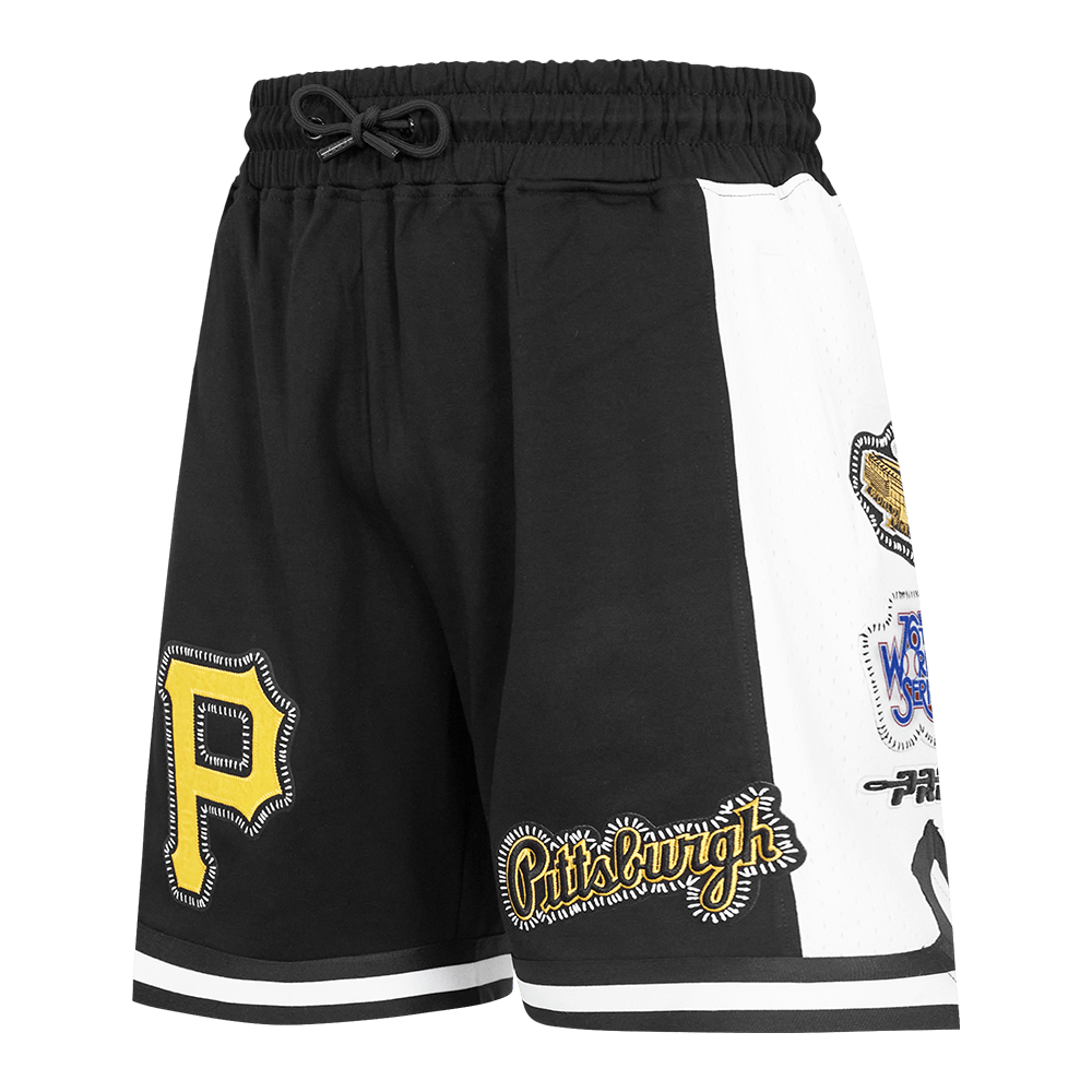 MLB PITTSBURGH PIRATES DIY PICK STITCH MEN'S DK 2.0 SHORT (BLACK)