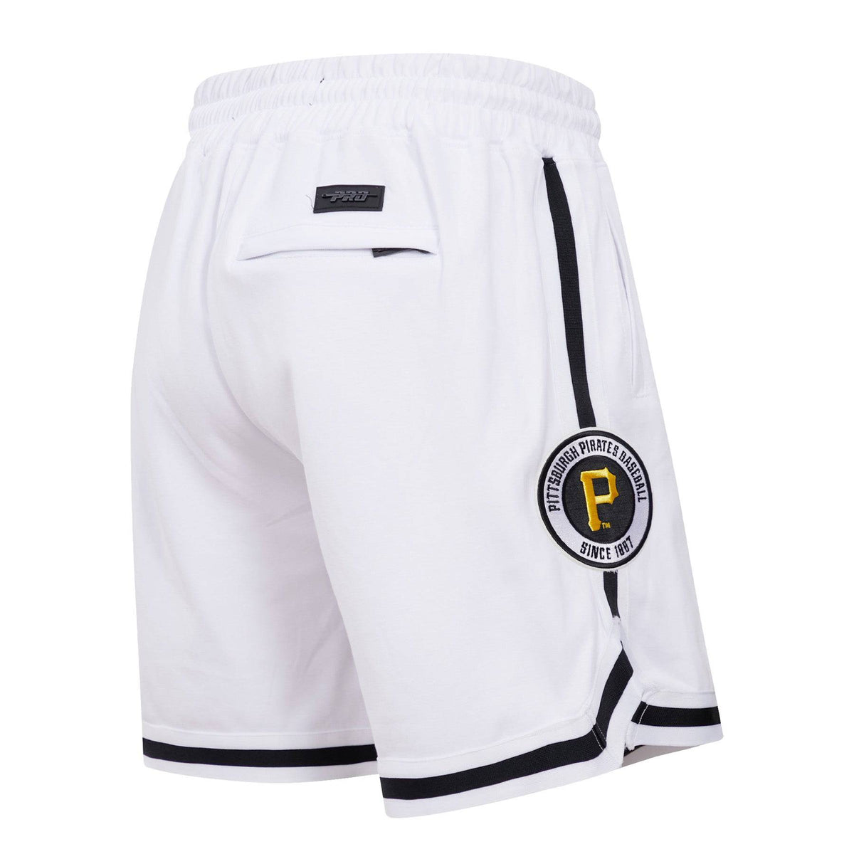 MLB PITTSBURGH PIRATES CLASSIC CHENILLE MEN'S SHORT (WHITE)