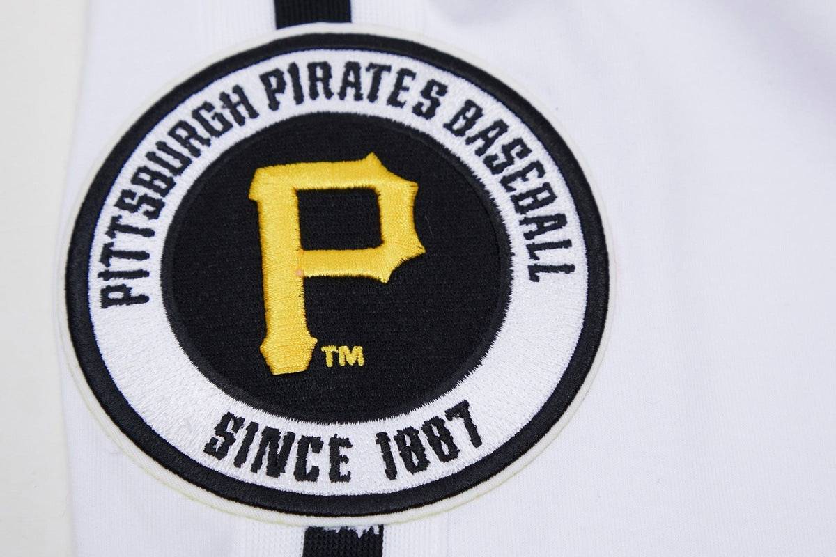 MLB PITTSBURGH PIRATES CLASSIC CHENILLE MEN'S SHORT (WHITE)