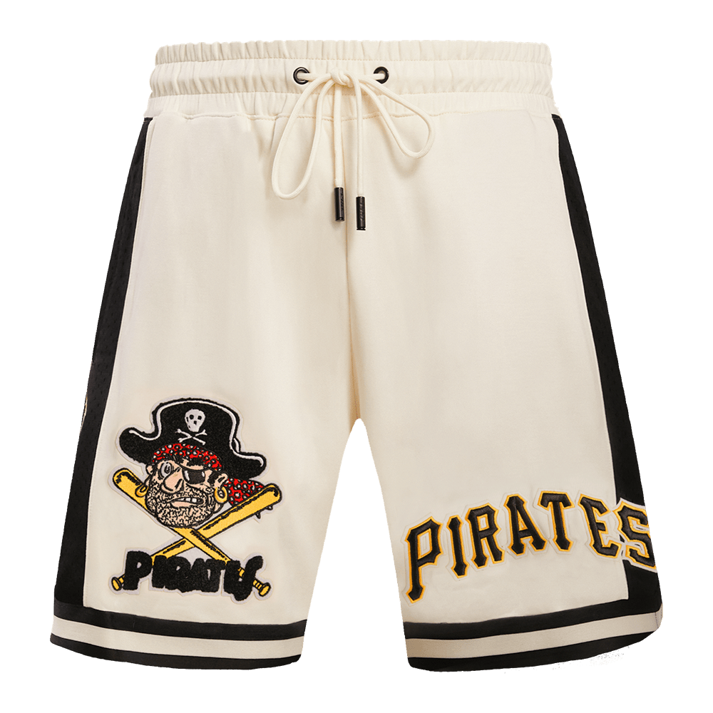 MLB PITTSBURGH PIRATES RETRO CLASSIC MEN'S 2.0 SHORT (EGGSHELL/ BLACK)