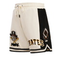 MLB PITTSBURGH PIRATES RETRO CLASSIC MEN'S 2.0 SHORT (EGGSHELL/ BLACK)