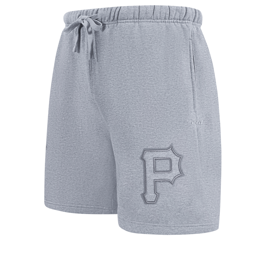 MLB PITTSBURGH PIRATES NEUTRAL MEN'S SHORT (DARK HEATHER GRAY)