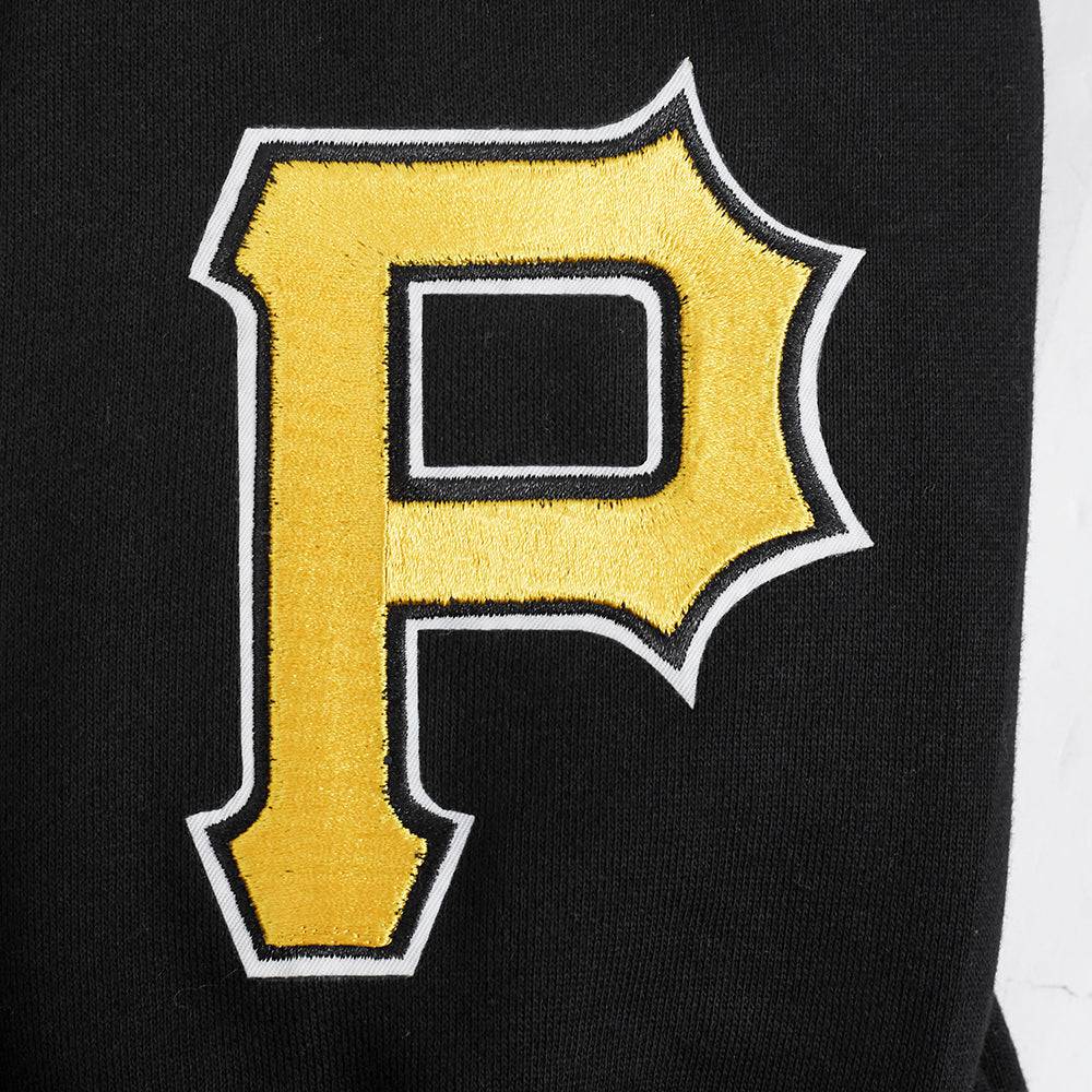 SUÉTER DE PILETA CON CUELLO REDONDO Y HOMBROS CAÍDOS WINGSPAN PARA HOMBRE MLB PIRATAS DE PITTSBURGH (NEGRO)