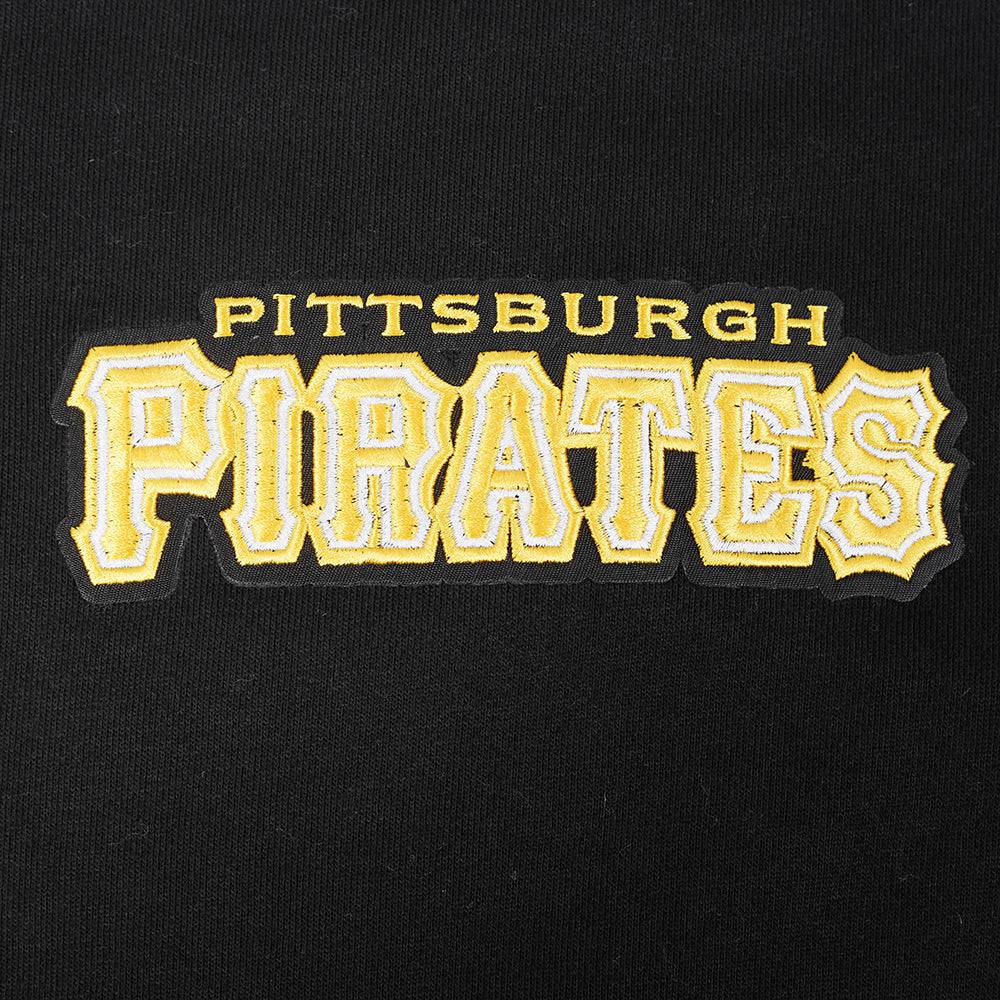 SUÉTER DE PILETA CON CUELLO REDONDO Y HOMBROS CAÍDOS WINGSPAN PARA HOMBRE MLB PIRATAS DE PITTSBURGH (NEGRO)