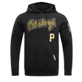 MLB PITTSBURGH PIRATES DIY PICK STITCH MEN'S DK PO HOODIE (BLACK)