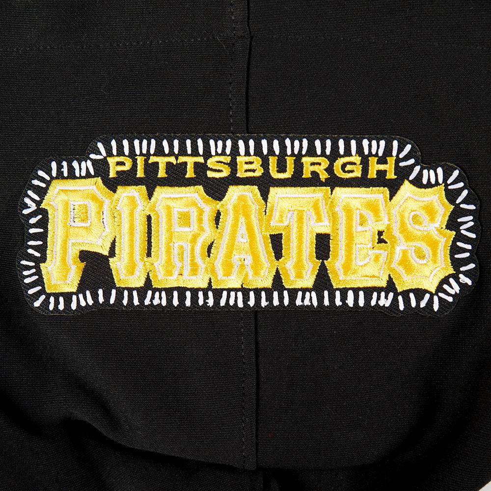 MLB PITTSBURGH PIRATES DIY PICK STITCH MEN'S DK PO HOODIE (BLACK)