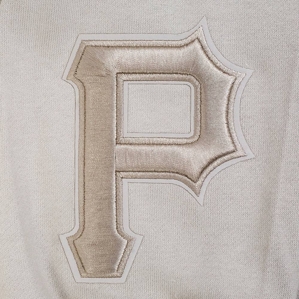 MLB PITTSBURGH PIRATES WINGSPAN MEN'S DROP SHOULDER FLC PO HOODIE (TAUPE)