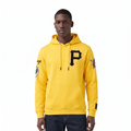 MLB PITTSBURGH PIRATES CLASSIC CHENILLE MEN'S PULL OVER HOODIE (YELLOW)
