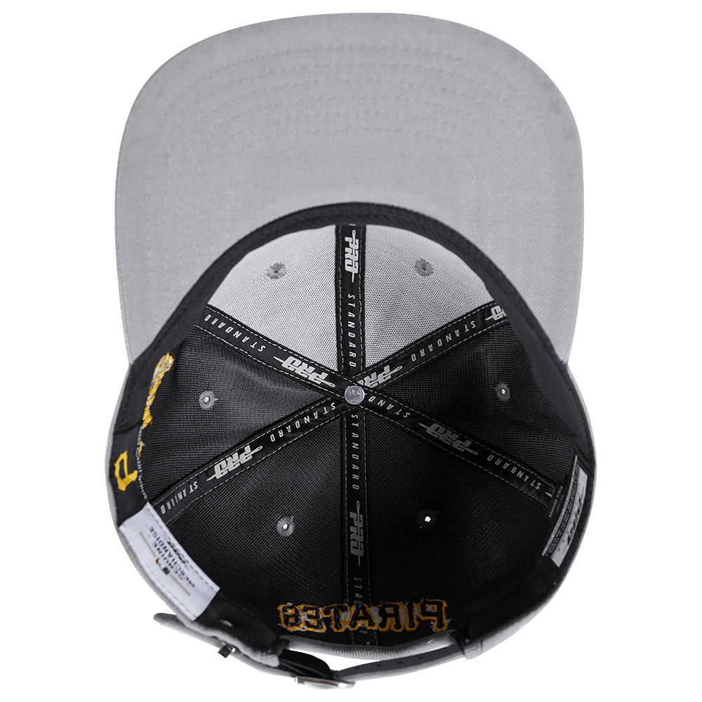 GORRA MLB PITTSBURGH PIRATES SCRIPT TAIL DE LANA (GRIS)