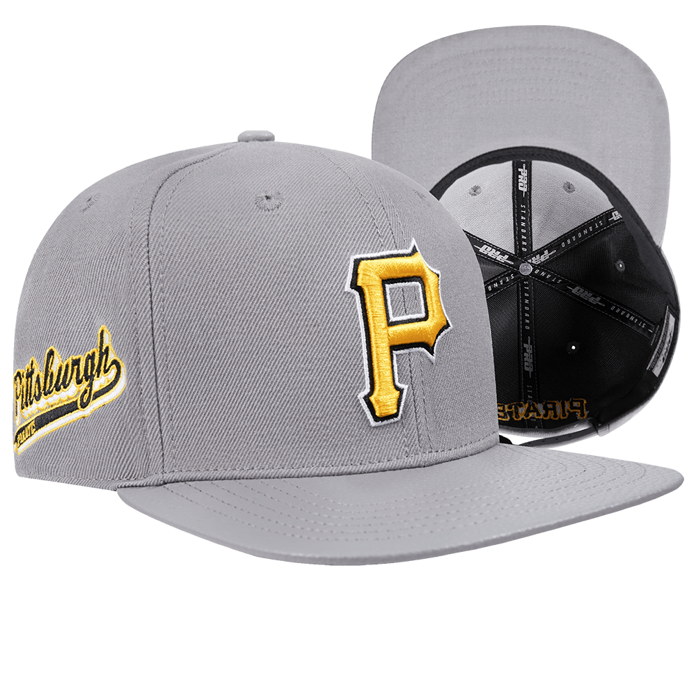 GORRA MLB PITTSBURGH PIRATES SCRIPT TAIL DE LANA (GRIS)