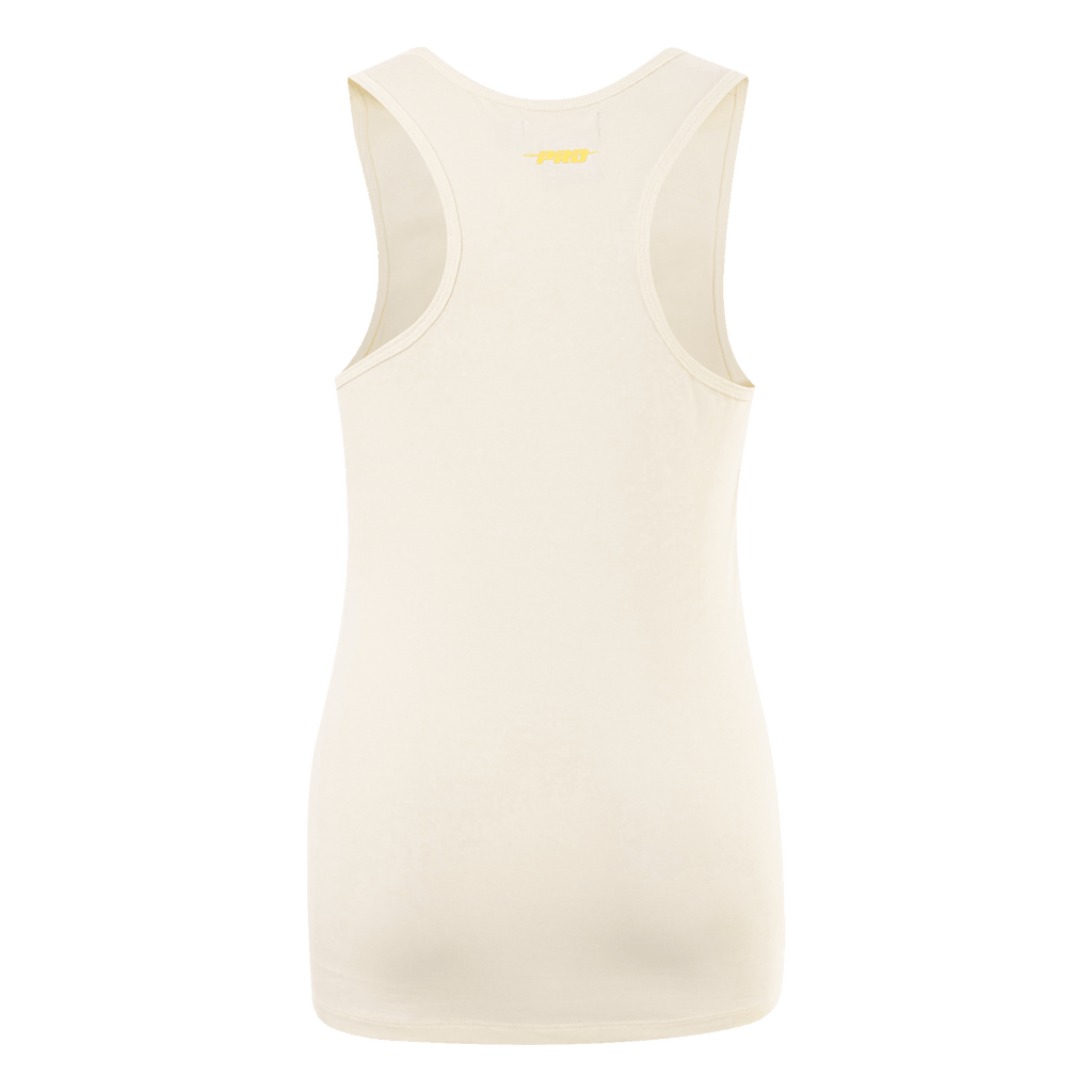 MLB PITTSBURGH PIRATES TRIPLE TONAL RELAXED FIT WOMEN'S RACERBACK (EGGSHELL)