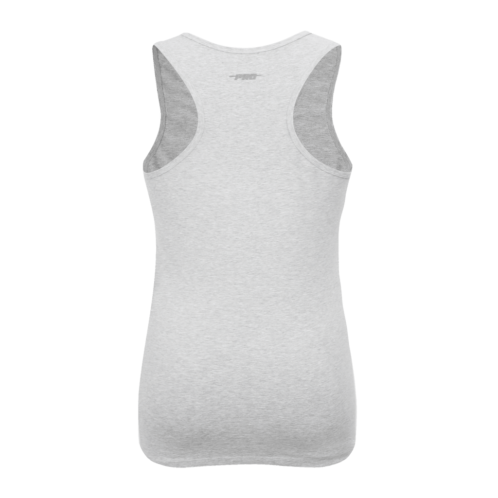 MLB PITTSBURGH PIRATES TRIPLE TONAL RELAXED FIT WOMEN'S RACERBACK (HEATHER GREY)