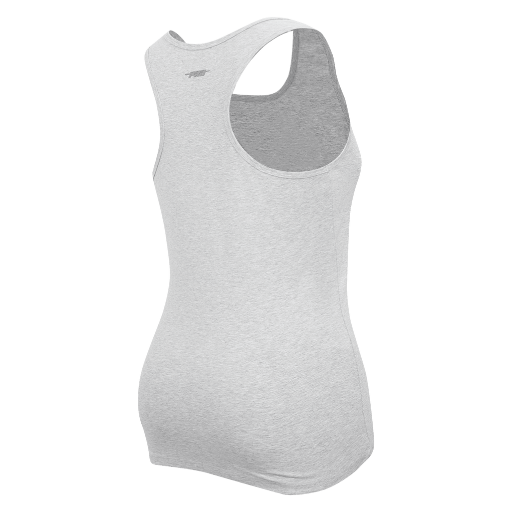 MLB PITTSBURGH PIRATES TRIPLE TONAL RELAXED FIT WOMEN'S RACERBACK (HEATHER GREY)
