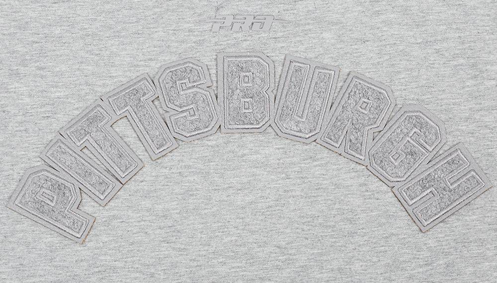 MLB PITTSBURGH PIRATES TRIPLE TONAL SINGLE JERSEY BOXY WOMEN'S TEE (HEATHER GREY)