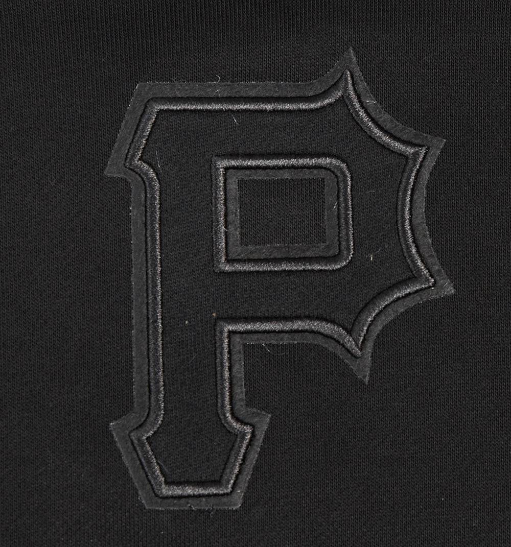 MLB PIRATAS DE PITTSBURGH SUDADERA CORTA CON CAPUCHA PARA MUJER NEUTRA (NEGRA)
